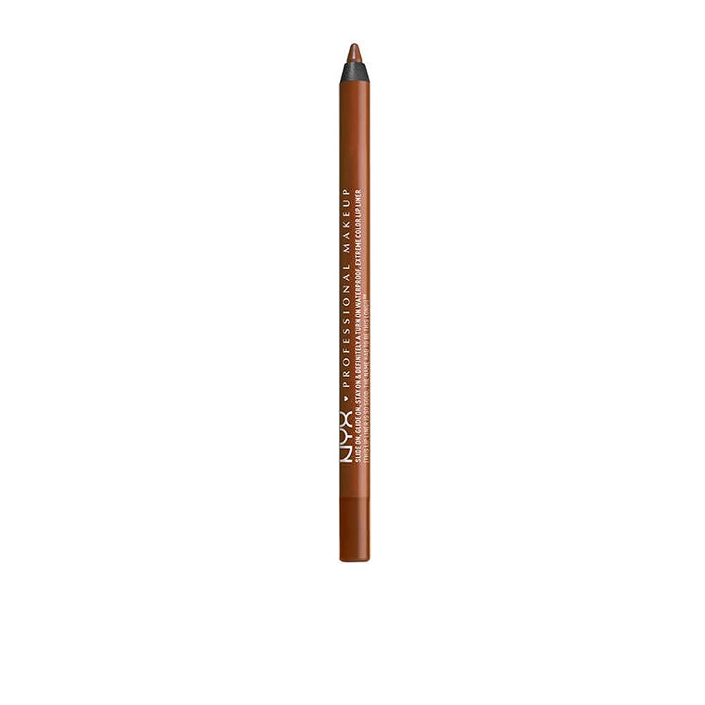 NYX PROFESSIONAL MAKEUP Slide On Lip Pencil, Lip Liner - Urban Cafe (Brown) Urban Café 0.04 Ounce (Pack of 1)