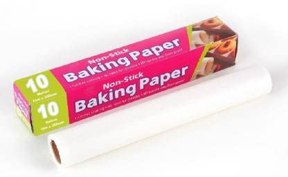 Bekner Non Stick Microwave & Oven Proof Baking Parchment Paper (10m x 300mm) Parchment Paper (10 m)-image-11