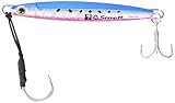 パームス(Palms) メタルジグ ザ・スメルト20 65mm 20g ブルーピンク MG-09 TSM-20 ルアー