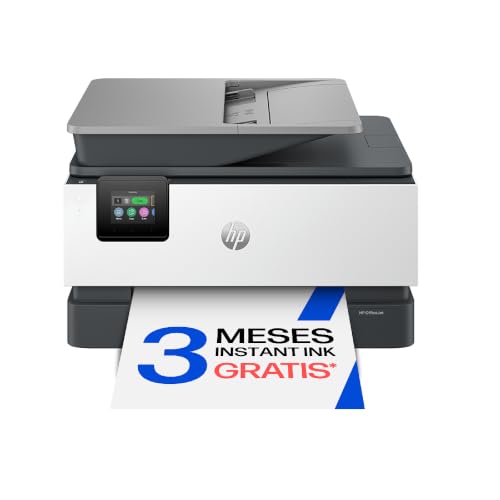 Miniatura 7 de HP OfficeJet Pro 9120e, Impresora multifunción Profesional de inyección de Tinta A4 a Color, Copia, escáner, fax, Wi-Fi, impresión a Doble Cara automática, 22 ppm, 3 Meses Instant Ink, Gris