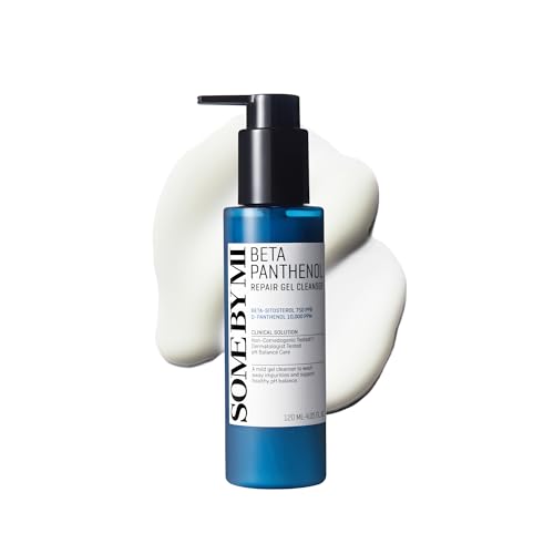 SOME BY MI Gel Detergente Beta-Pantenolo 120 ml – Gel delicato quotidiano per pelle sensibile, sebo e punti neri, idrata e rinforza la barriera cutanea