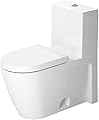 Duravit Starck 2 One-Piece Toilet Kit White with Seat