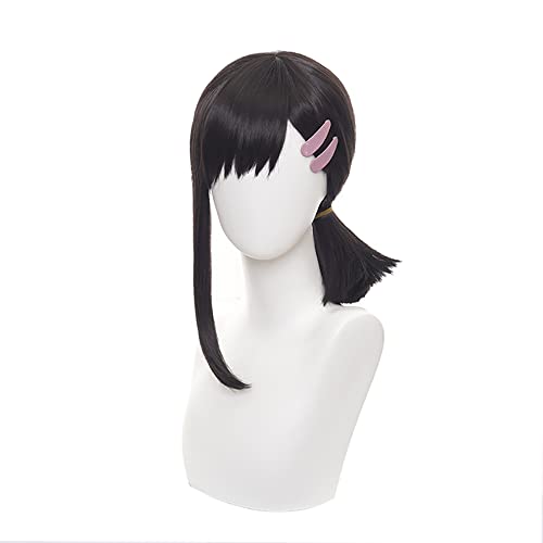 Anime Cosplay Wig for Chainsaw Man Cosplay Wig + Free Wig Cap (Higashiyama Kobeni) - Image 4