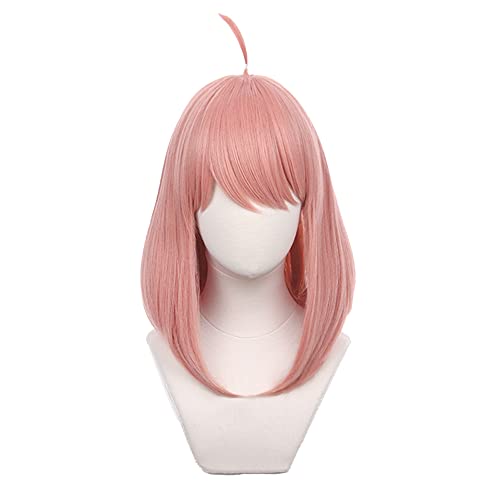 OSIAS Spy Family Anya Forger Cosplay Perruque pour Femme et Fille Cover