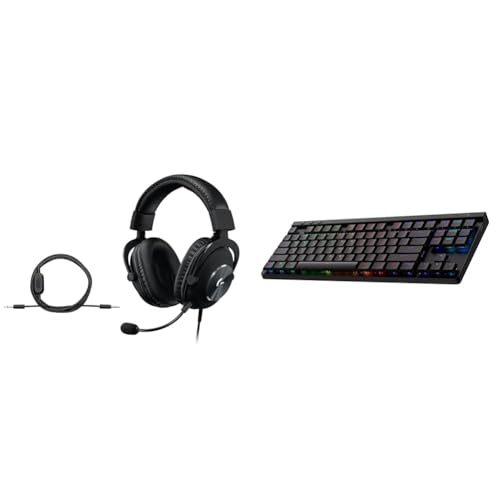 Logitech G Pro X SE Wired Gaming Headset + G515 TKL Wireless Gaming Keyboard Bundle (Tactile) - Black - image 1