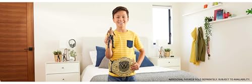 Mattel WWE Championship Role Play Title Belt with Adjustable Strap for Kids