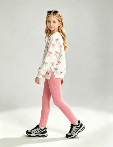 Image of Girl Clothes Sweatshirt Pullover Leggings Tracksuits Outfit 2PC Girls Clothes Size 6-14