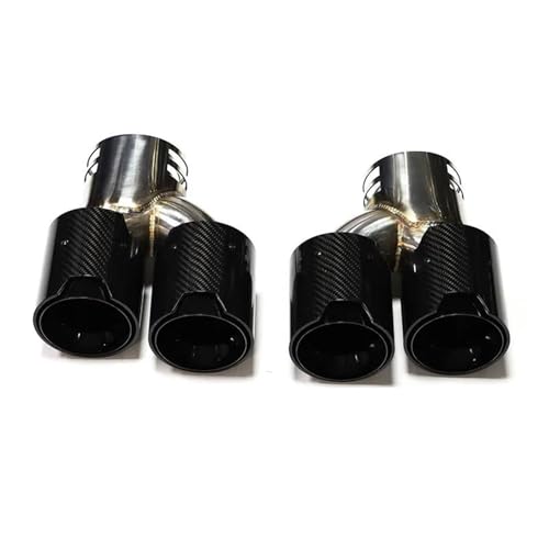 Tuyau d'échappement en carbone et acier inoxydable 304 pour BMW G20 G21 M340i 2019+
