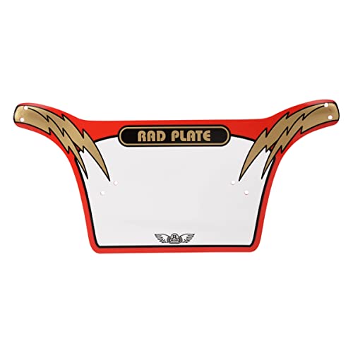 SE BIKES Number Plate Rad Red/Gold - 4388