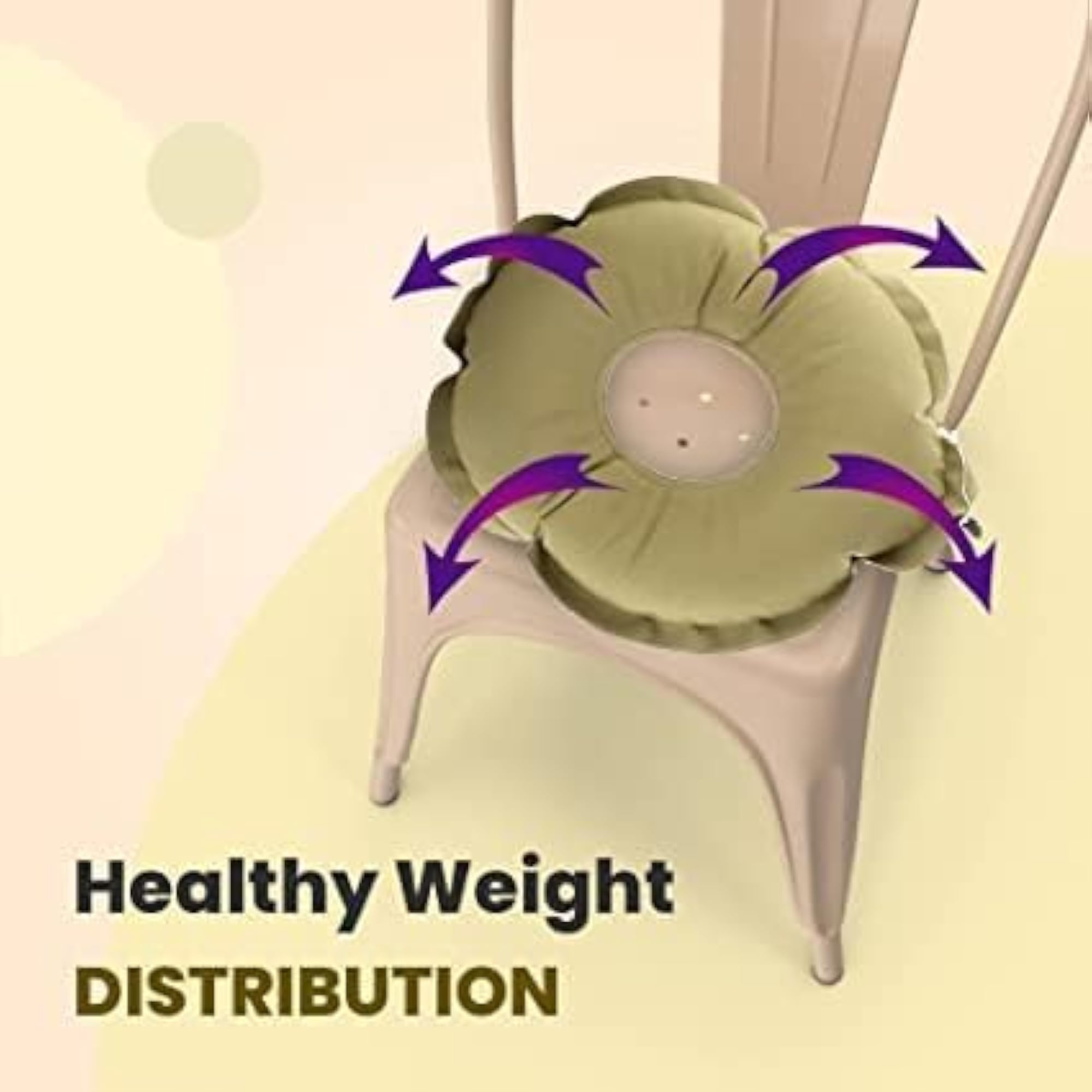 Cation Air Cushion, Inflatable Donut Seat Cushion