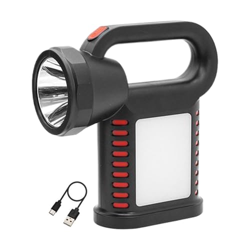 Linterna solar | Luces LED recargables para camping | Luz de trabajo portátil impermeable, linterna para emergencias, tormentas y actividades al aire libre