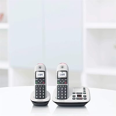 Image of Motorola Digital Cordless Telephone CD5012+ (2-HANDSET) with ANSWERING Machine