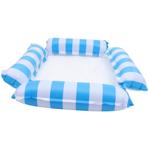 Matelas de Piscine 4 Tubes : Flotteur Léger en Maille Filet