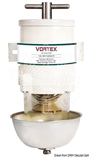 Filtre gasoil Vortex Gertech pour moteur diesel de haute précision
