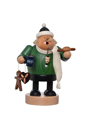 KWO On The Christmas Market - 7.9" - Incense Smoker Figurine