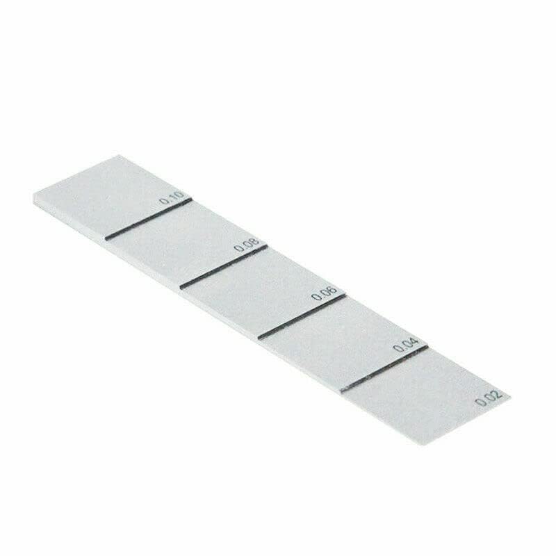 Bloque de Calibración Ultrasónico 5 Pasos 1018 Acero para Calibración de Medidor de Espesor Ultrasónico miniatura 1