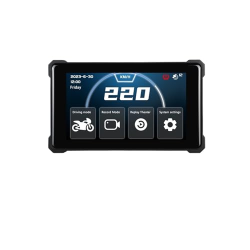 Compteur de Vitesse GPS FXTUL F8-B pour les Voyages à Moto