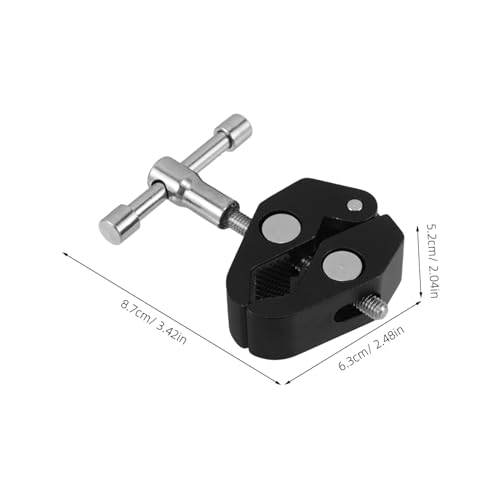 Abrazadera para cámara ajustable con diseño estable para estudio fotográfico 2