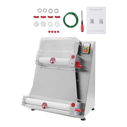 TITIDU Rolling Machine?Commercial Automatic Dough Roller Sheeter Pizza Dough Roller Sheeter Max16