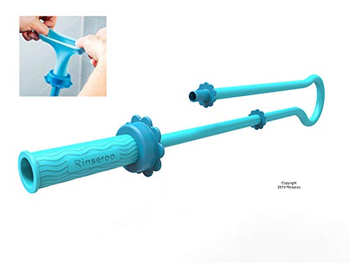 Rinseroo: Slip-on, No-Install, Dog Wash Hose Attachment. Pet Bather for Showerhead and Sink