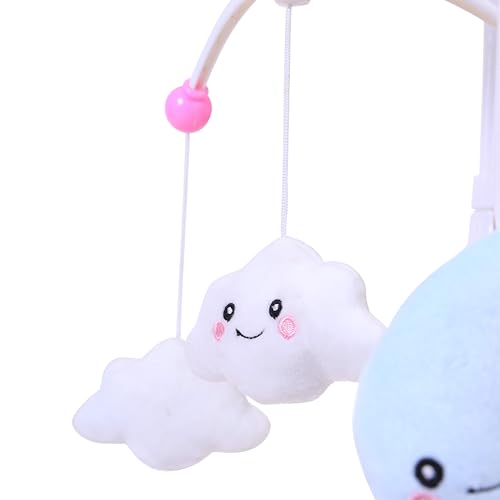 BabyGo Rotating Pony & Stars Musical Rattle for Kids | Cot Mobile for Cradle for Baby | Jhoomer for Kids Bed (Multicolor) 4 31pI2U3ZqAL