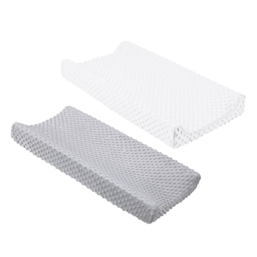 MERRYHAPY 2pcs Baby Changing Pad Cover Breathable Reusable Pad Liners for Toddlers