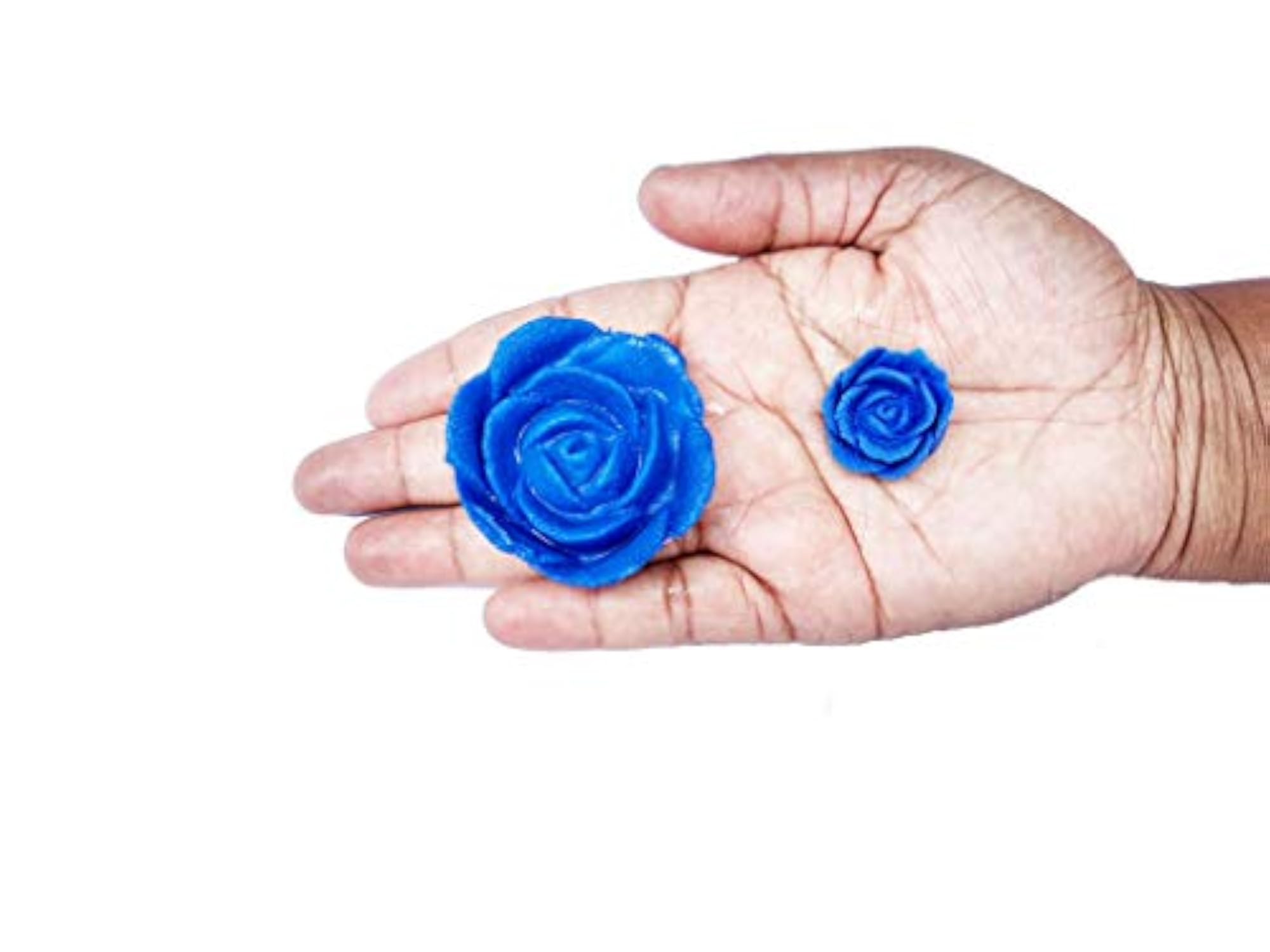 Rose Shape Growing Flower Inflate for Aquarium Decor