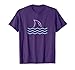 Retro Shark Neon Sign T-Shirt