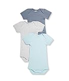  Petit Bateau Baby-Jungen 3P MC Body, Mehrfarbig (Special Lot 00), 80 (Herstellergröße: 12m/74cm) (3er Pack)