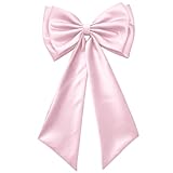 Utilisation polyvalente: le nœud rose amovible est idéal pour décorer les vêtements., convient aux mariages, Événements d'Halloween, concours de beauté, et les fêtes, peut également être utilisé pour décorer les arbres de Noël, des soirées, et maisons
