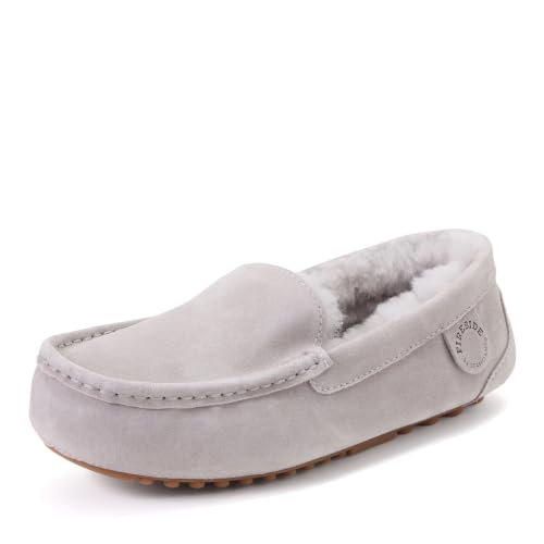 Image of Fireside By Dearfoams Women's Mel Shearling Moccasin