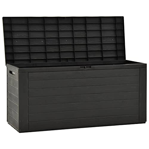 Gartenkiste Gartenbox Aufbewahrung Aufbewahrungsbox Auflagenbox Perfekt für Ordnung im Garten auf dem Balkon auf der… – Bild 6