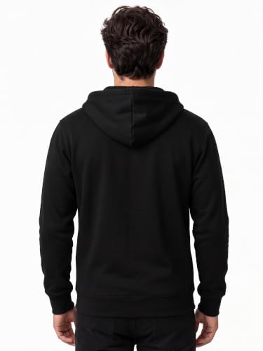 Image of XENOVAURBAN Zipper Hoodie for Men /Women | Unisex fit Cotton Fleece Hooded Sweatshirt - Zipper