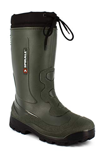 Spirale John, Botas de Lluvia Unisex Adulto, Verde Oliva, 47 EU