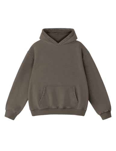 Image of Hatant Oversized Hoodie Sweatshirts for Men Couples Heavyweight Hoodies Pullover Vintage Mens Acid Wash Sweaters Clothes 2026