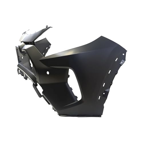 Image of FitParts Compatible with Toyota RAV4 2019-2024 Front Bumper Cover | Primed, With Parking Sensor Holes, With Tow Hook Hole, Ready to Paint, OEM 521194A918, TO1000452