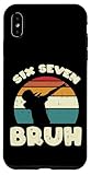 Six Seven Bruh Dab Funny 67 Costume 6 7 Meme Kids Youth Boys Case for iPhone Xs Max