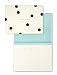 Kate Spade New York Weekly Meal Planner with Grocery List, Includes 52 Sheets for 1 Year, Black Dot