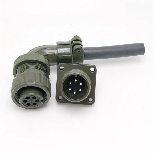 Conector de servomotor MS5015 de 6 pines tipo aviación MS3106A 14S-6S 5