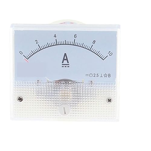 Voltmètre analogique 85C1 DC et ampèremètre à panneau pour mesure de courant continu