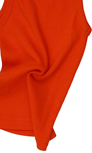 Image of ToBeInStyle Kids Boys Girls Soft Lightweight Jersey Scoop Neck Tank Top