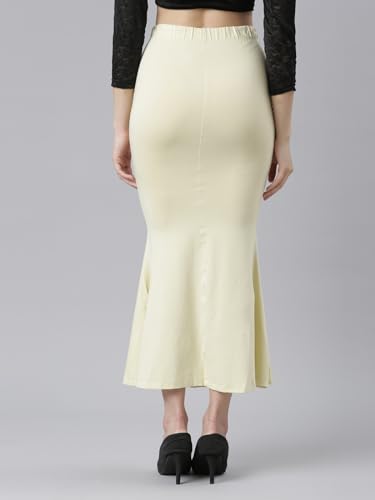 Image of TWIN BIRDS Saree Shapewear for Women | Super Soft Viscose Elastane Saree Petticoat Skirt | Stretchable & Comfortable SareeShaper
