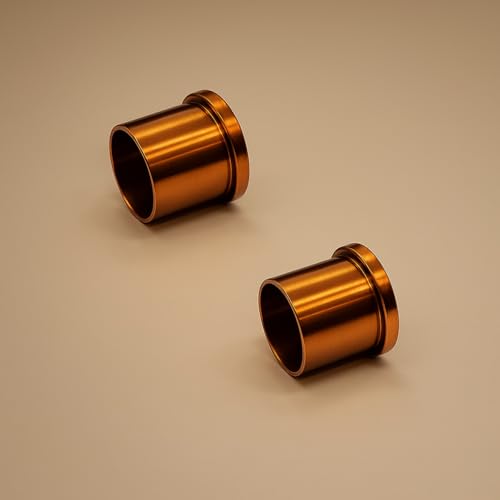 Image of Elite Heavy Rose Gold Curtain Bracket | Wall to Wall Bracket for 1inch Stainless Steel Curtain Rod and Wardrobe Rod Suitable for 25mm Curtain Pipe 2pcs (Rose Gold)