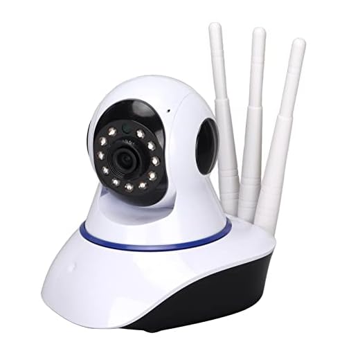 Câmera de Segurança Residencial, Câmera de Segurança Wi-Fi 1280 X 720 Saída de Vídeo para Ambientes Internos