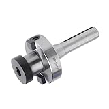 Jerax tools R8 Shank Shell Face Mill Arbor Adapter Holder, Arbor: 1-1/2”, Range: 4' to 5', for Bridgeport - 7/16''-20