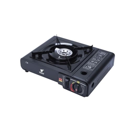 Mi dekor - Cocina Portatil, 4 Botella Incluidas, Cocina De Gas Portatil, Cocina 2 en 1, Disponible Uso Butano, Estufa Camping, Ligero y Fácil de usar, Maletín De Almacenamiento - imagen 5