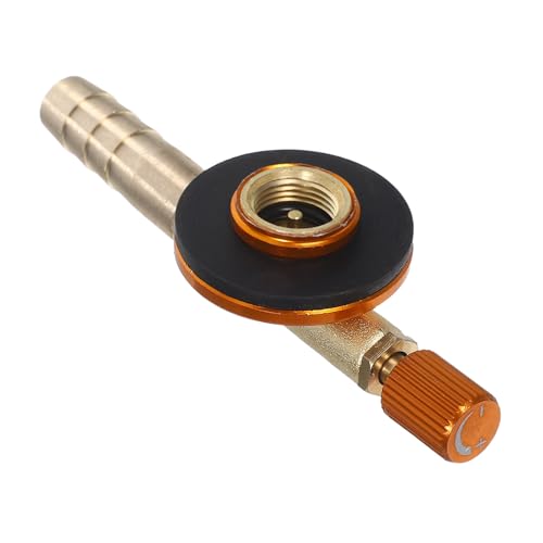 Veemoon Adaptador de Gas para Acampar, Convertidor de Tanque de Propano a Butano, Conexión Segura y Portátil para Estufa de Gas para Senderismo y Cocina al Aire Libre