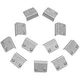 Healeved 10 Stück Ersatzklingen aus Eisen für Klebebandabroller Nachfüll Schneidklingen für Büro und Verpackungsbedarf Universell Kompatibel Verschleißfest und Präzise