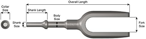 Ajax Tools 1-1/4" Fork Chisel (AJX-A903-1-1/4)
