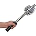 kowaku Dumbbell Handle Forearm Wrist Exerciser Barbell Handle with Lock Nonslip Workout Home Gym Wrist Fitness Equipment Adjustable, ABS Material Lock